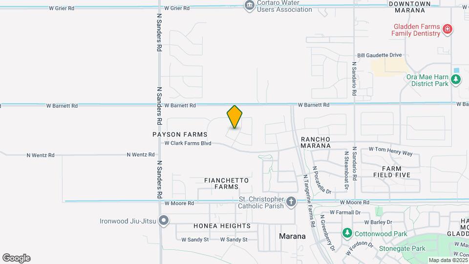 13085 N Serenity Vly Dr Map and Location Details