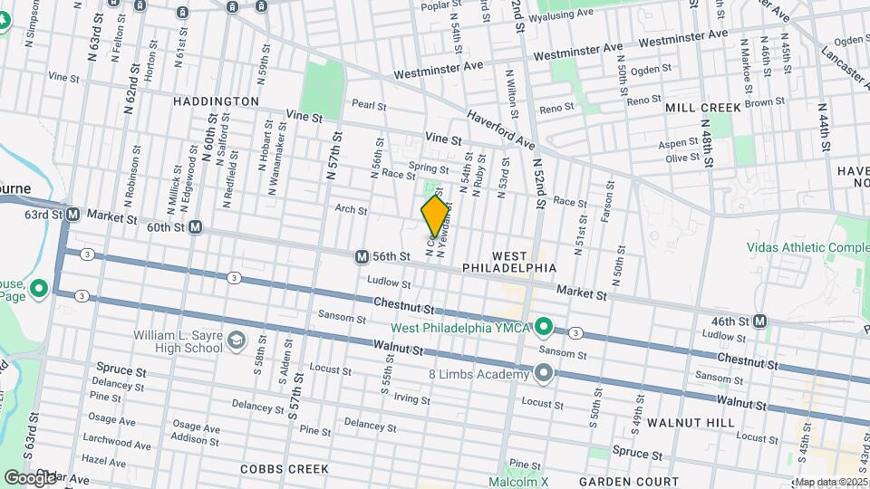 35 N Conestoga St Map and Location Details