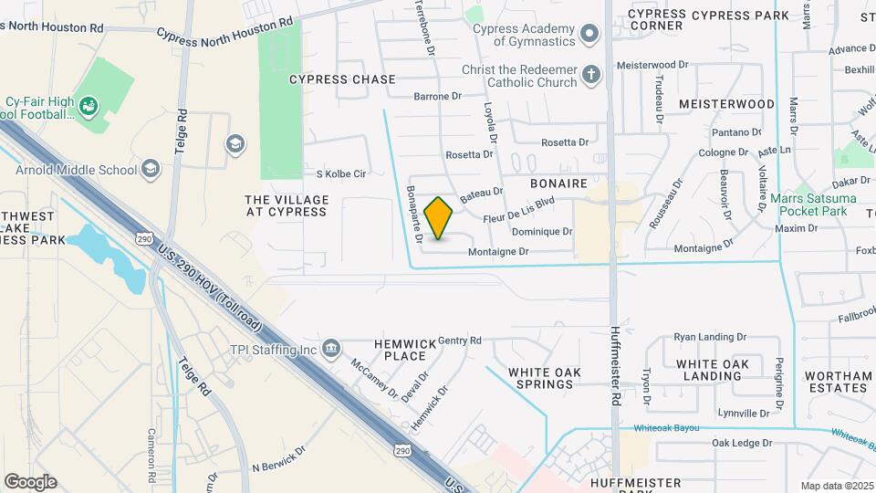 14234 Montaigne Dr Map and Location Details