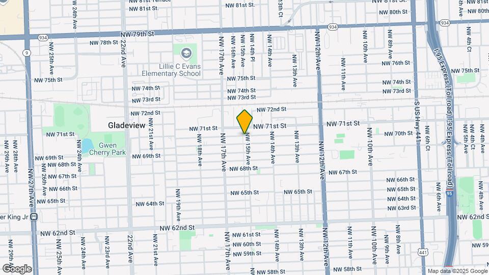 1506 NW 70th St Map and Location Details