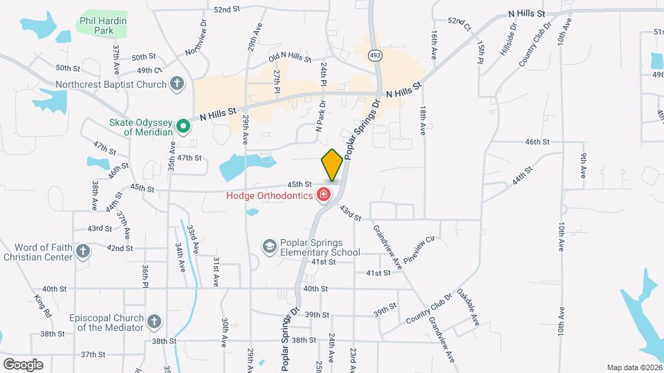 2419 45th St Map and Location Details