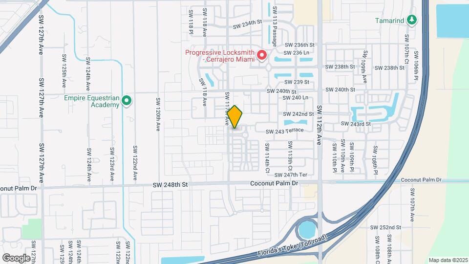 11665 SW 244th St Map and Location Details