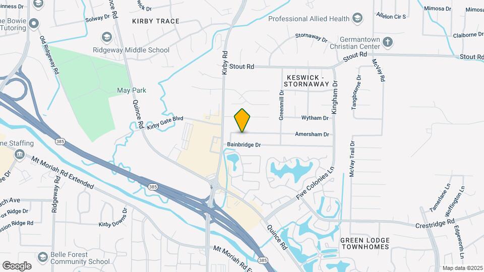 6667 Amersham Dr Map and Location Details