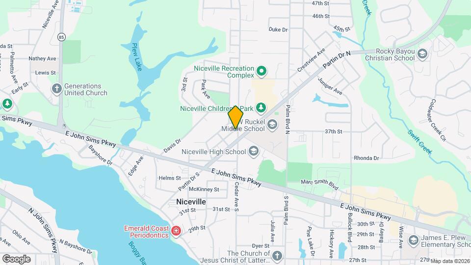 725 Powell Dr Map and Location Details