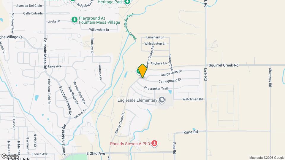 7815 Campground Dr Map and Location Details