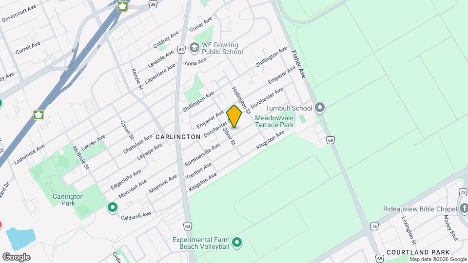 1267 Summerville Av Map and Location Details