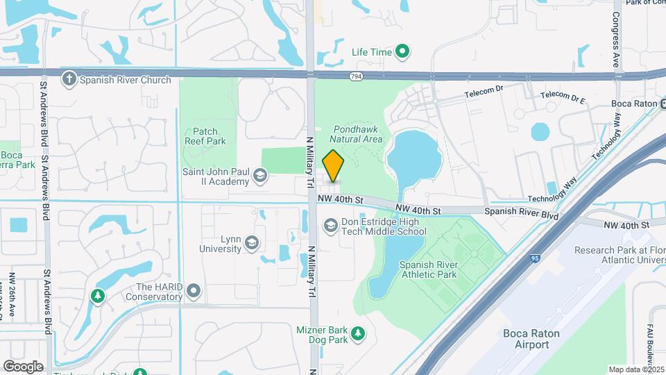4051 NW 17th Ave Map and Location Details
