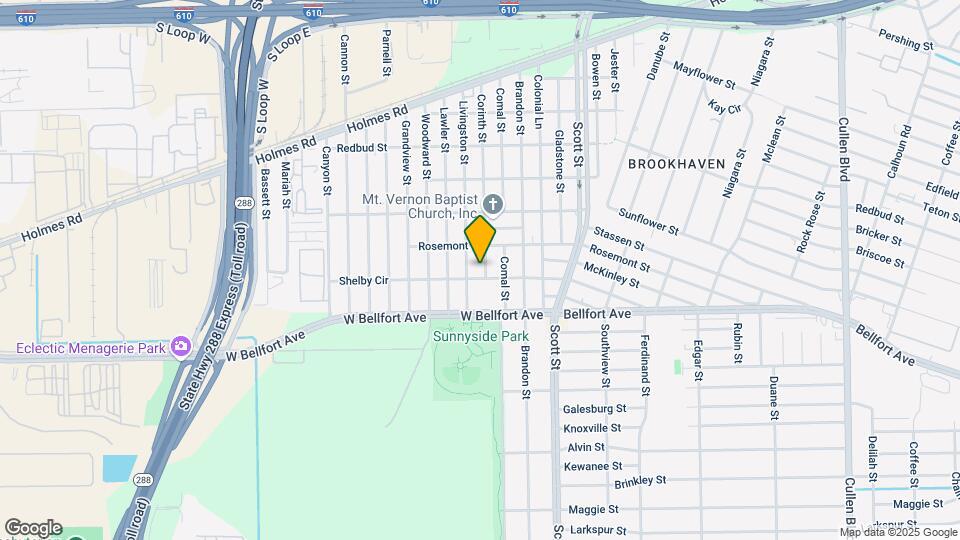 8328 Corinth St Mapa y Detalles de la Ubicación