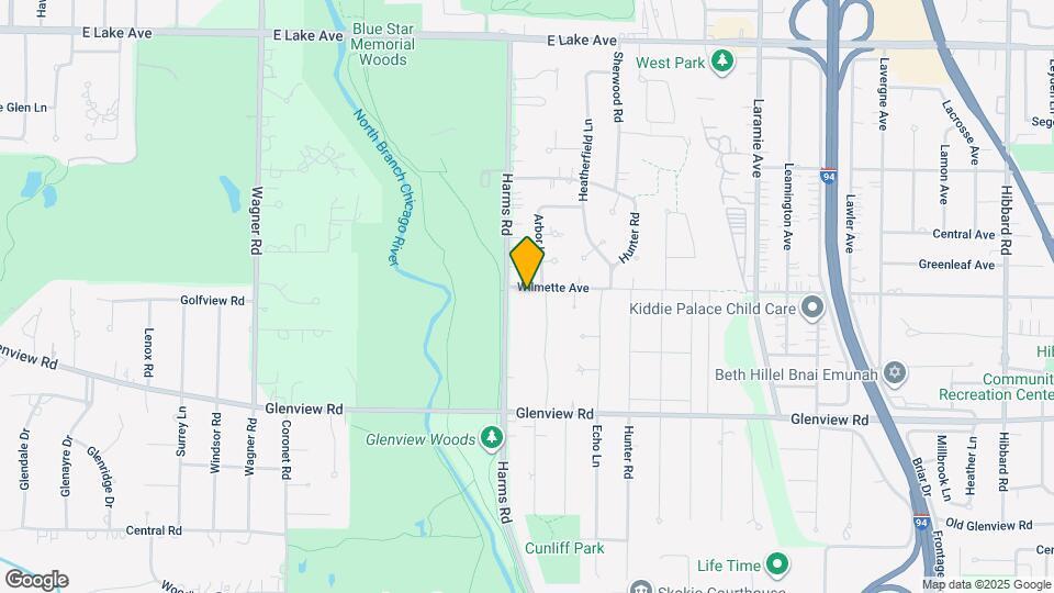 431 Wilmette Ave Map and Location Details