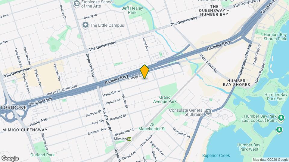 132 Manitoba St Map and Location Details