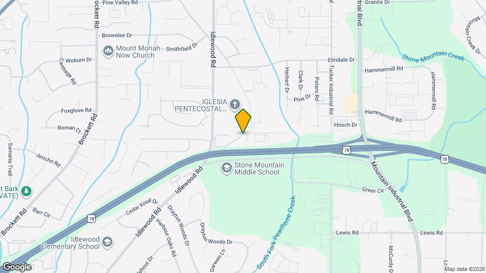 4383 Idlewood Ln Map and Location Details