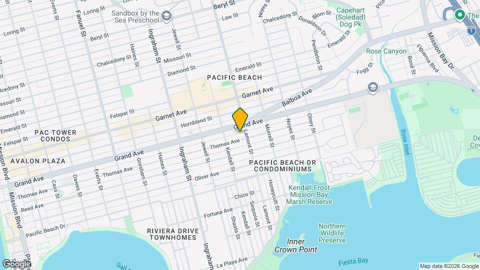 1862 Thomas Ave Mapa y Detalles de la Ubicación