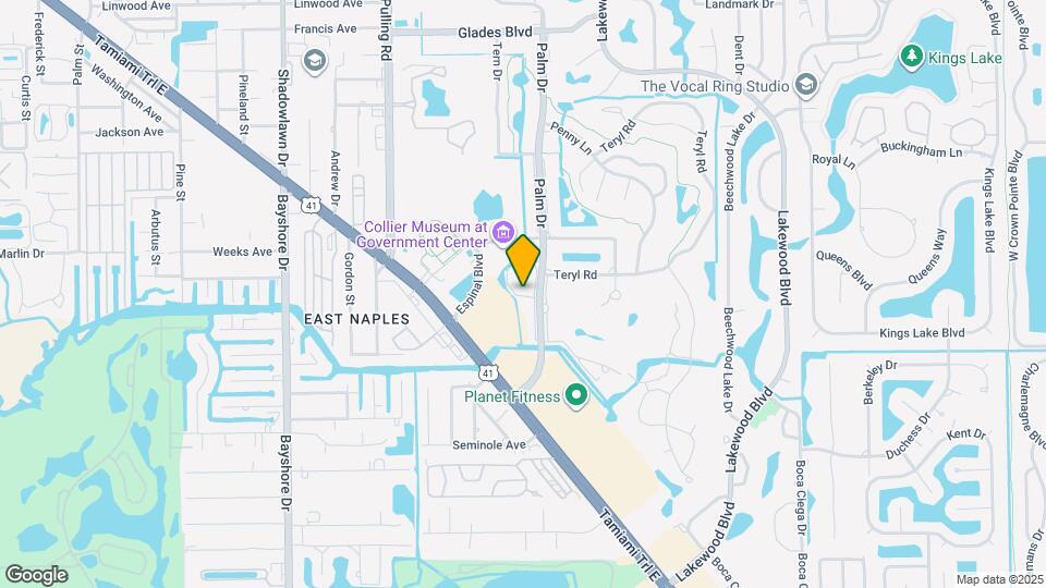 154 Palm Dr Map and Location Details