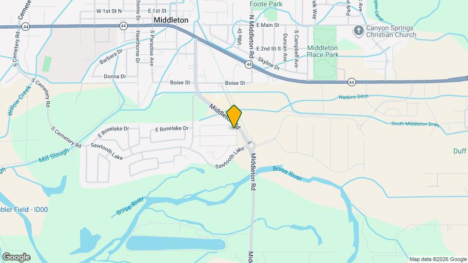 696 Alpine Lake St Map and Location Details