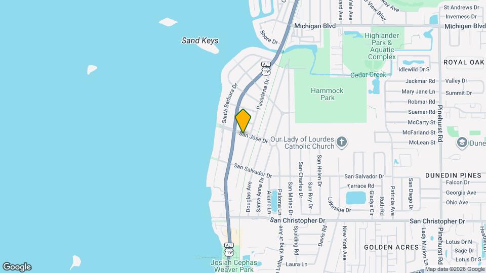 321 San Jose Dr Map and Location Details