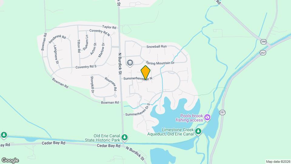417 Summerhaven Dr N Mapa y Detalles de la Ubicación