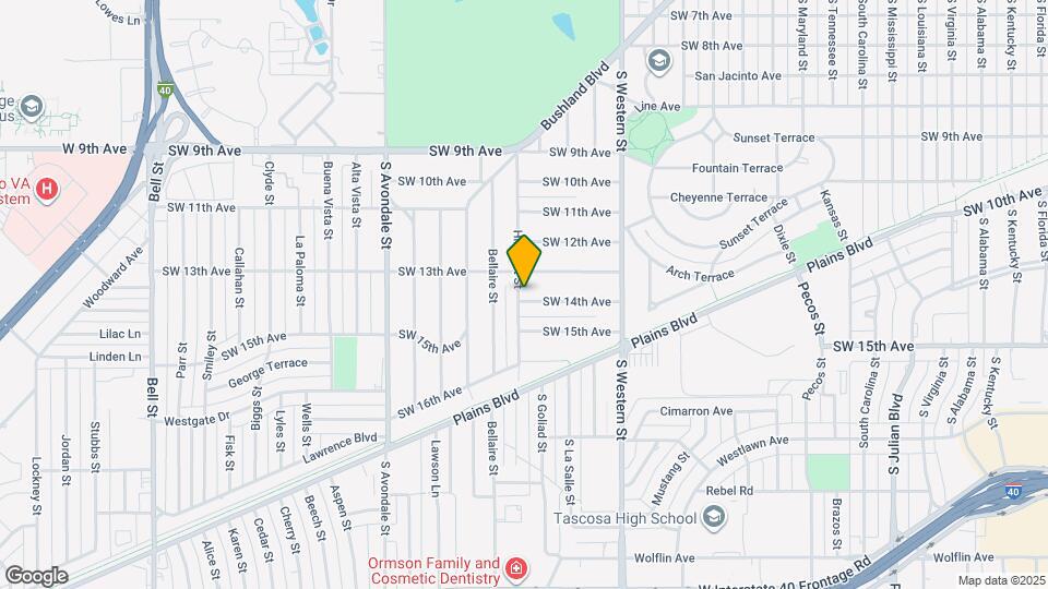 4250 SW 14th Ave Map and Location Details