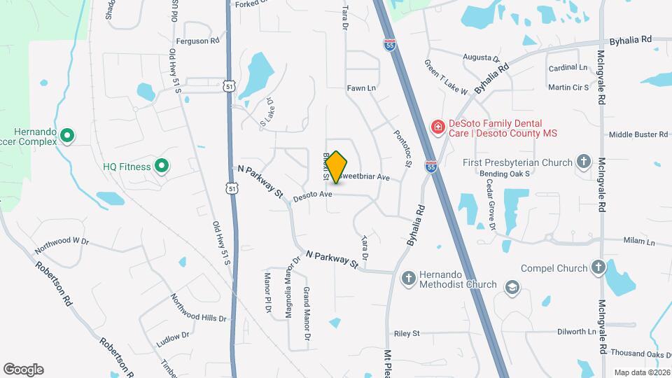 70 Desoto Ave Map and Location Details