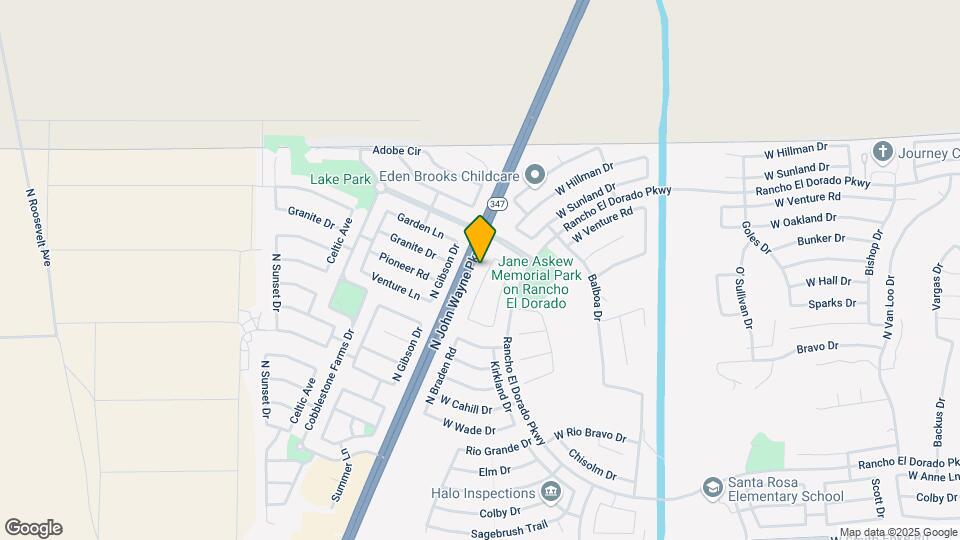 22314 N Braden Rd Map and Location Details
