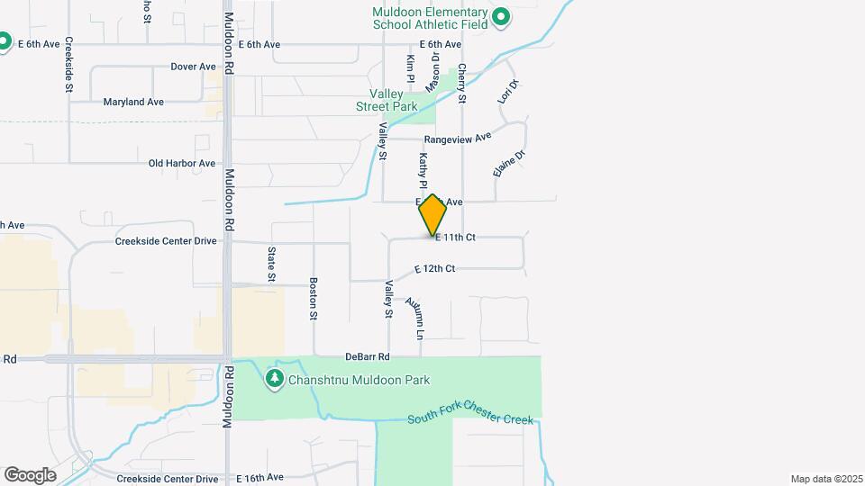 8400 E 11th Ct Map and Location Details