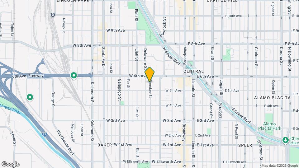 529 Cherokee Street Mapa y Detalles de la Ubicación