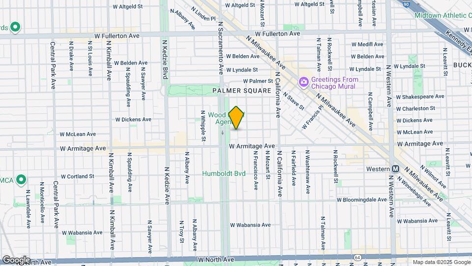 2921 W McLean Ave Map and Location Details