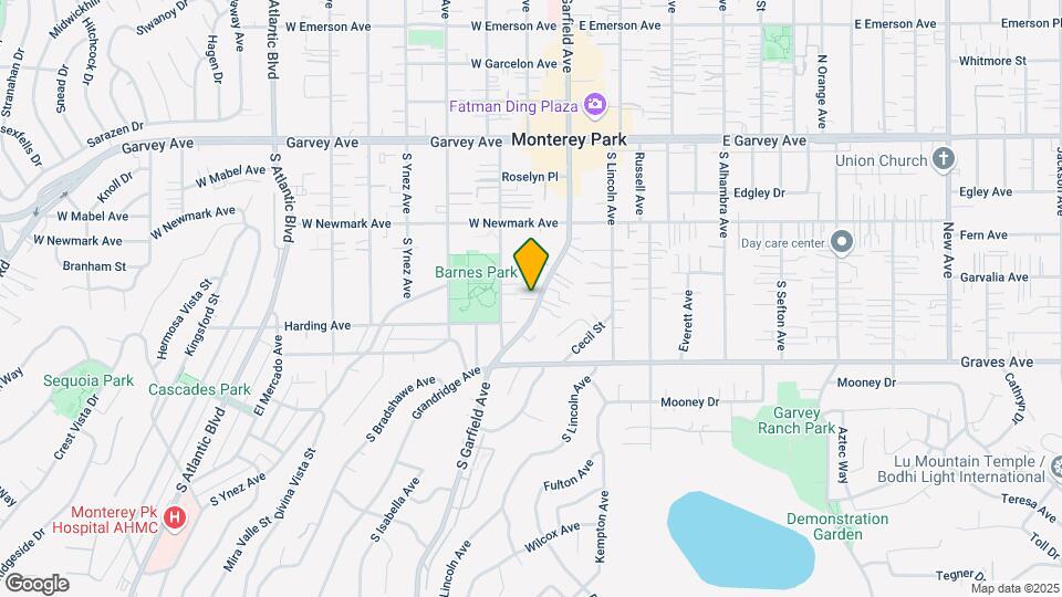 425-427 S Garfield Ave Mapa y Detalles de la Ubicación