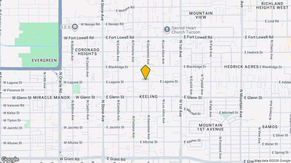 352 E Laguna St Map and Location Details