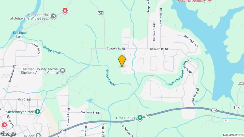 1433 Clearwater Dr NE Map and Location Details