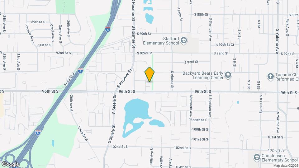 1801 Woodland Glen Dr S Map and Location Details