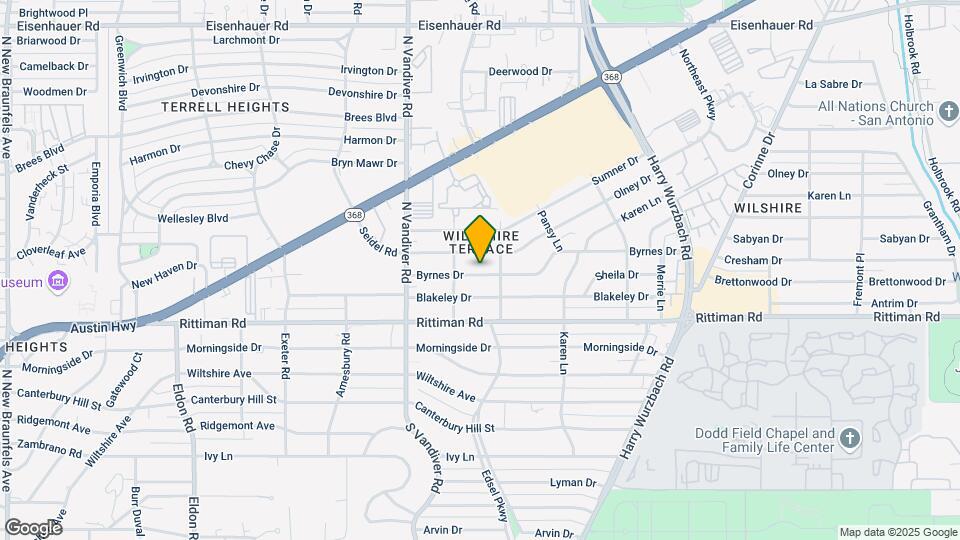 423 Byrnes Dr Map and Location Details