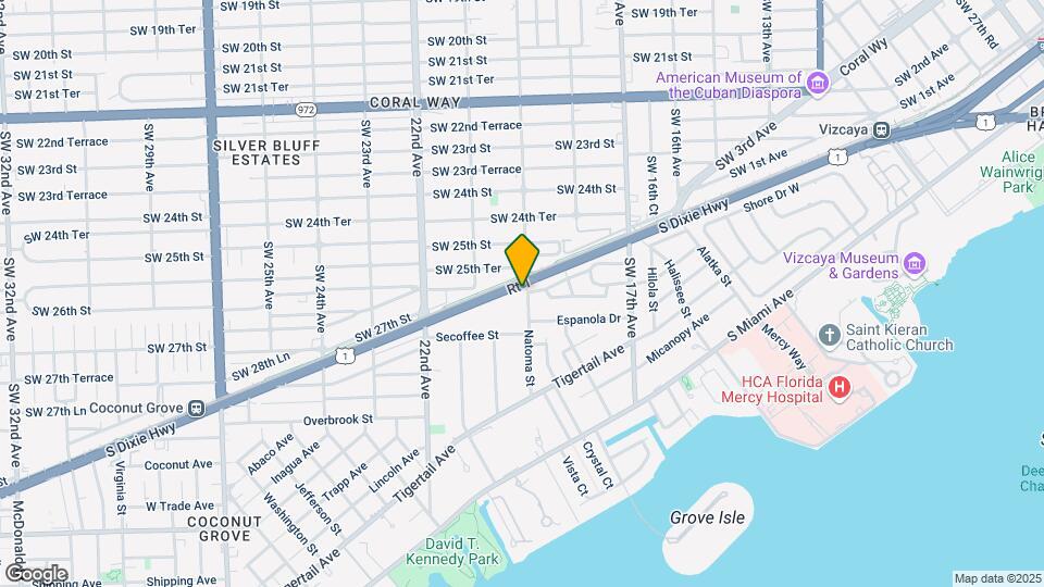 2620 Natoma St Mapa y Detalles de la Ubicación