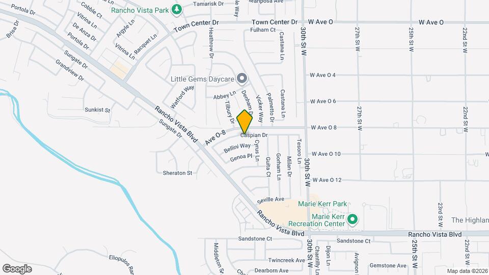 3310 Caspian Dr Map and Location Details