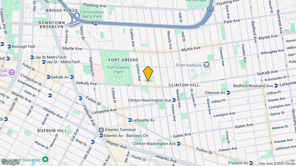 257 Adelphi St Map and Location Details