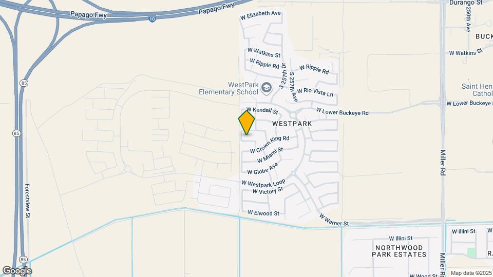 25862 W Whyman St Map and Location Details