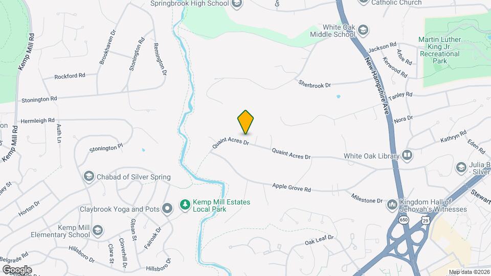 118 Quaint Acres Dr Map and Location Details