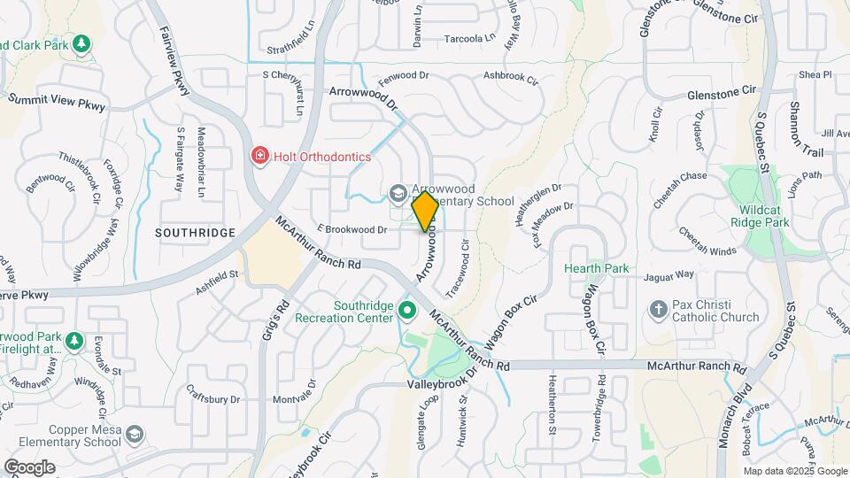 10444 S Ketchwood Ct Mapa y Detalles de la Ubicación