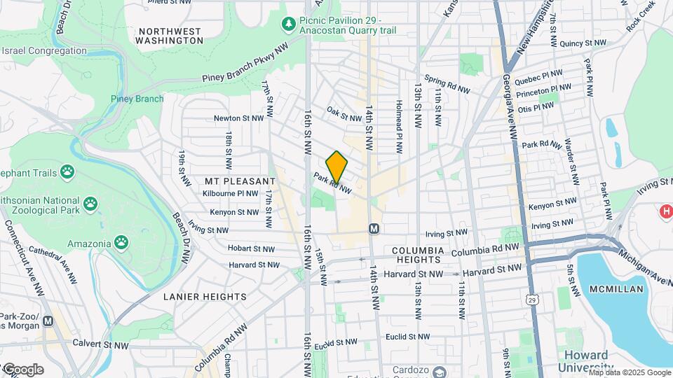Hiatt Place Map and Location Details