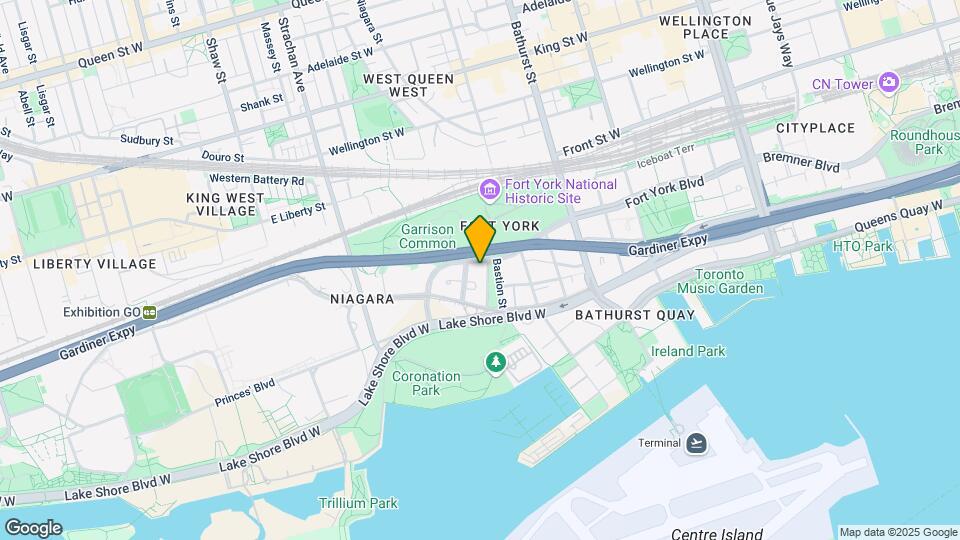 209-209 Fort York Blvd Map and Location Details