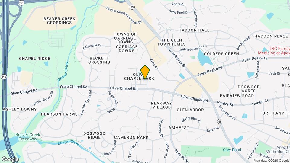 1166 Alsace Dr Map and Location Details