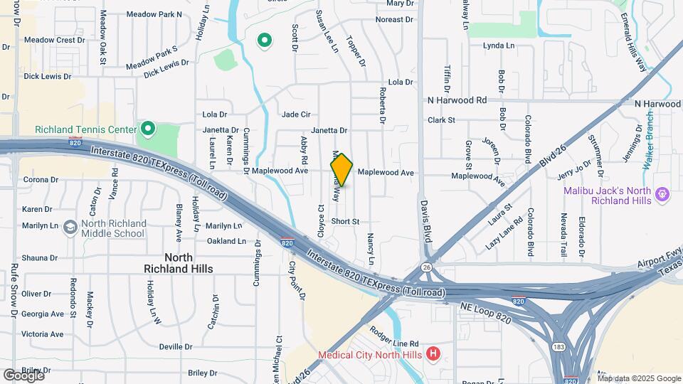 5004 Maryanna Way Map and Location Details
