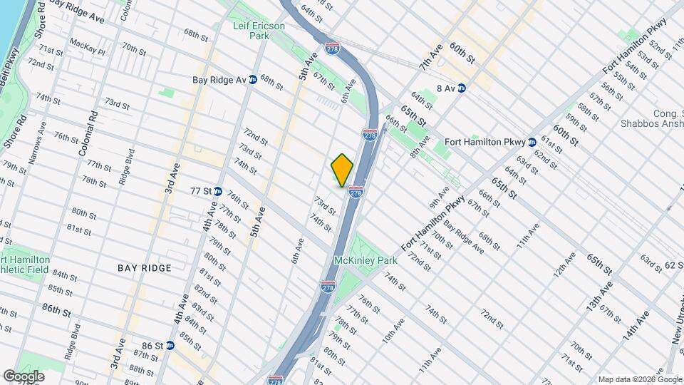 643 72nd St Map and Location Details