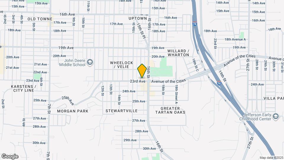 1533 23rd Ave Map and Location Details