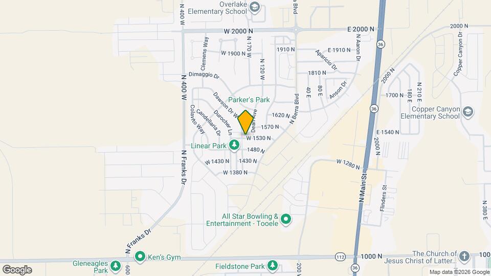 188 W 1530 N Mapa y Detalles de la Ubicación