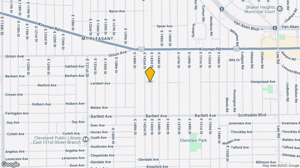 3626 E 143rd St Map and Location Details