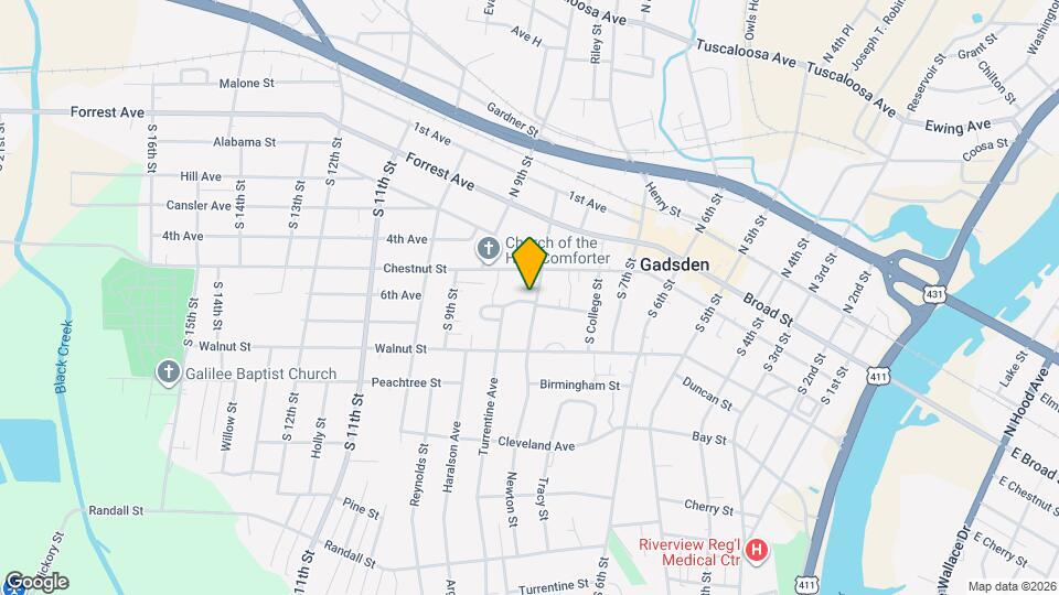 229 S 8th St Map and Location Details