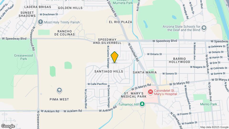 742 N Avenida Calma Map and Location Details