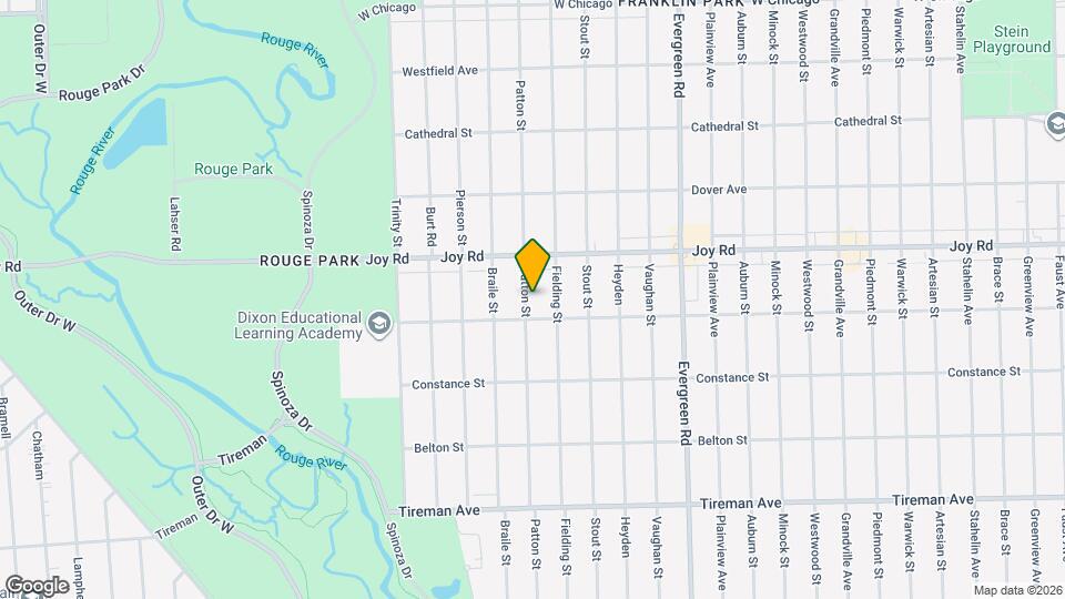 8634 Patton St Map and Location Details