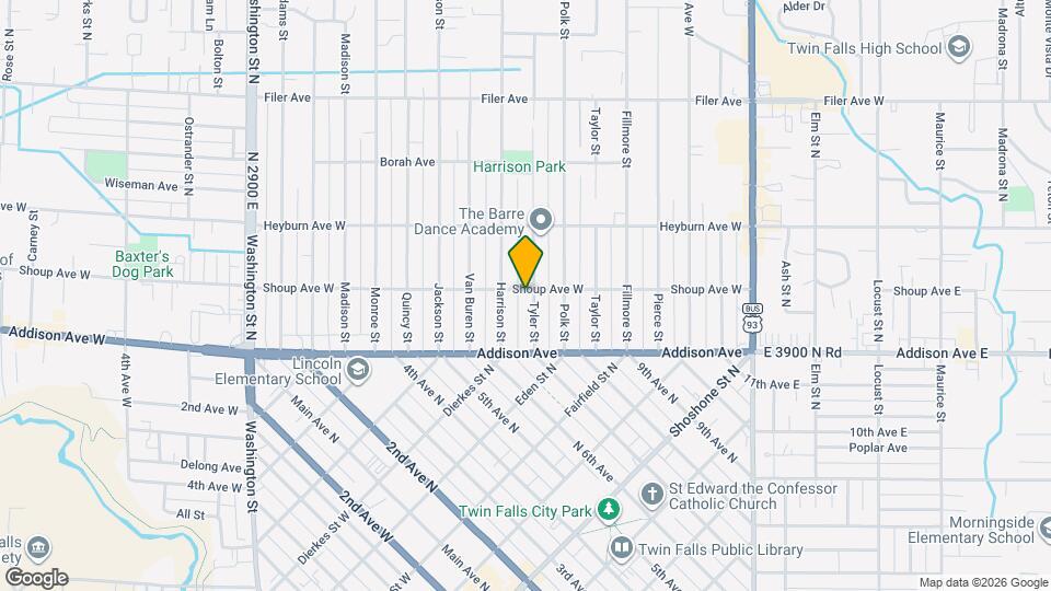 195 Tyler St Map and Location Details