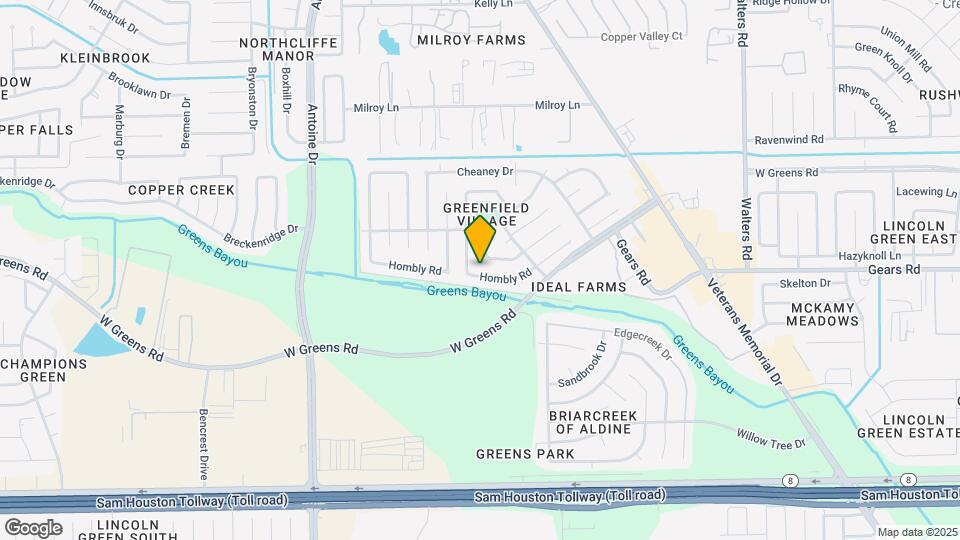 3446 Hombly Rd Map and Location Details